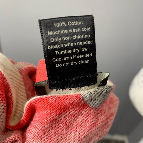 ANN TAYLOR pineapple Coral cardigan Sweater MED - Picture 4 of 4